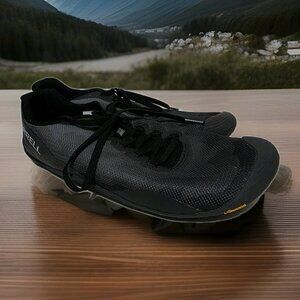 Merrell Vapor Glove 4 Barefoot Running Shoes Womens 9.5 Green Grey Minimalist